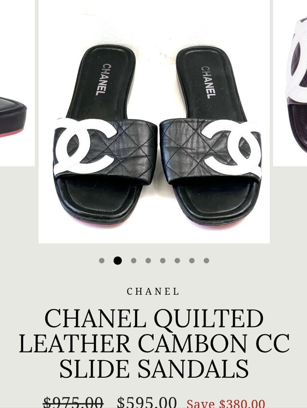 LEATHER SANDLES - Picture 7 of 8